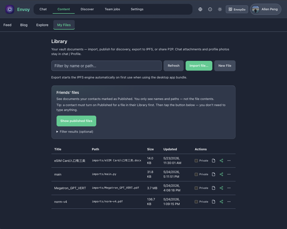 Knowledge base and vault