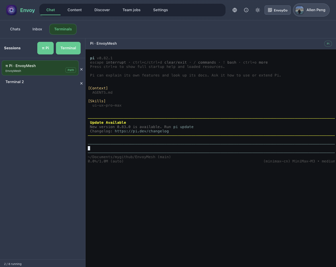 Pi coding agent