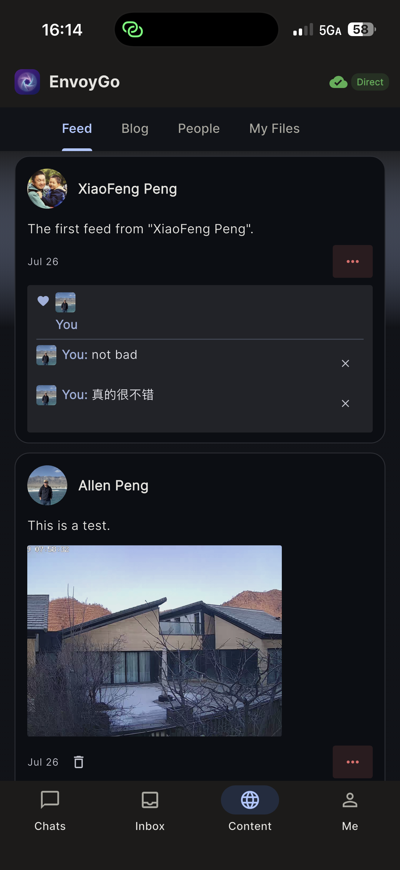 EnvoyGo feed