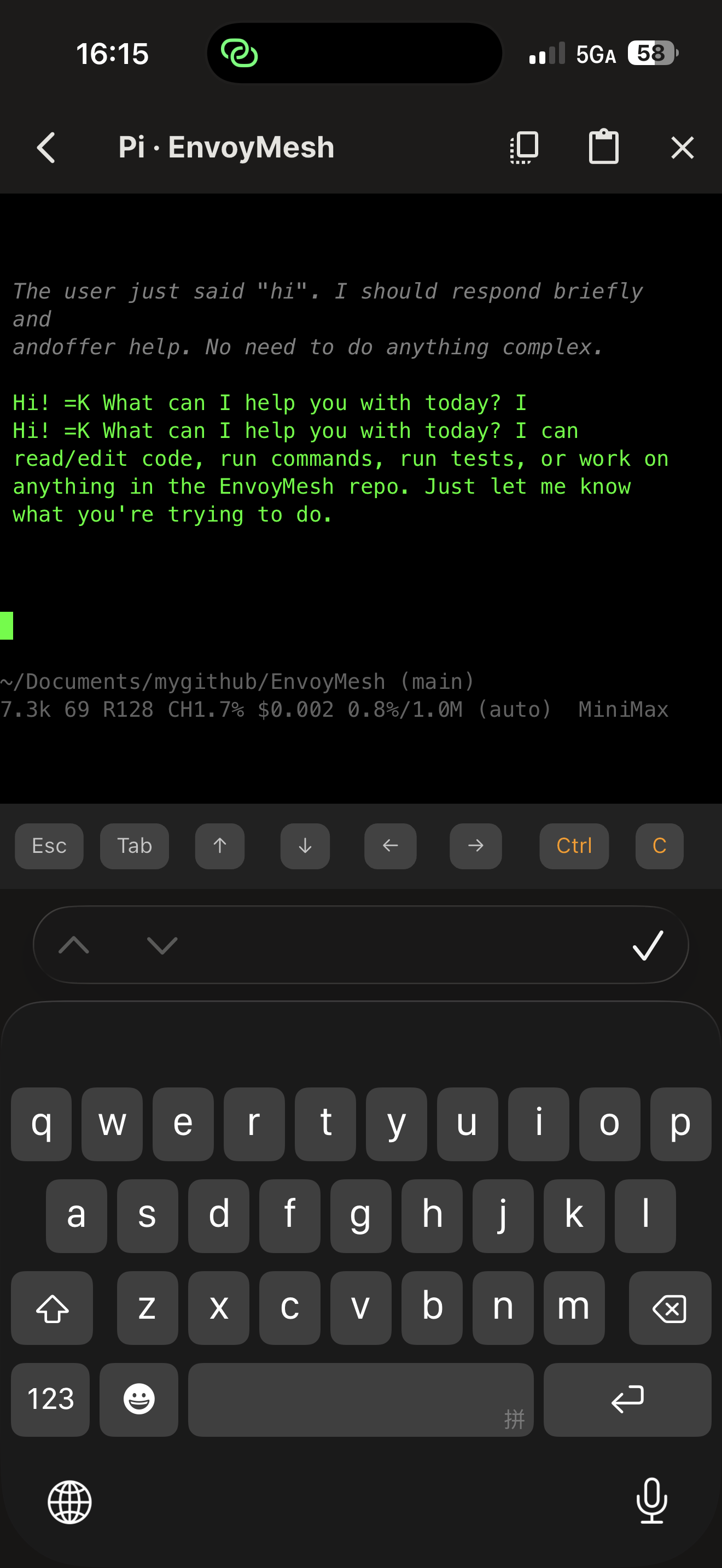 EnvoyGo Pi terminal
